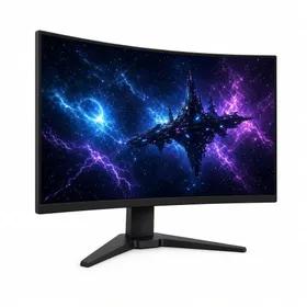 مانیتور گیمینگ خمیده سامسونگ مدل Odyssey G5 LS27CG552 سایز 27 اینچ